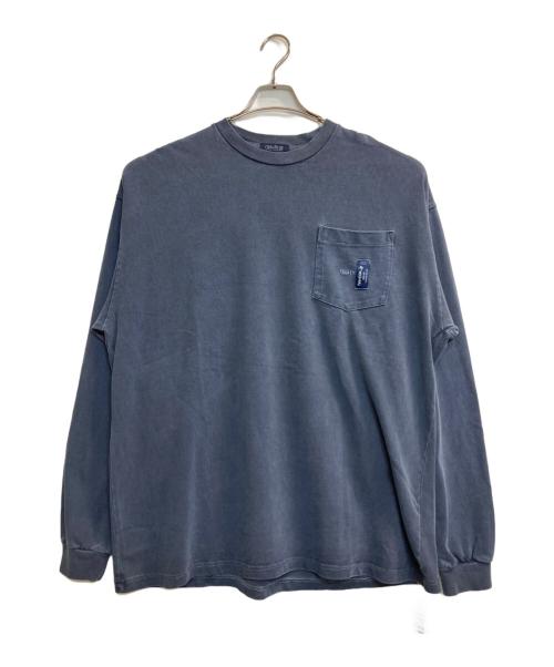 NAUTICA（ノーティカ）NAUTICA (ノーティカ) ピグメントL/Sカットソー ネイビー サイズ:XXLの古着・服飾アイテム