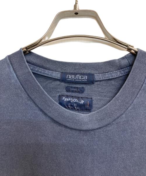 NAUTICA（ノーティカ）NAUTICA (ノーティカ) ピグメントL/Sカットソー ネイビー サイズ:XXLの古着・服飾アイテム