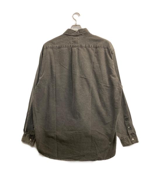 NAUTICA（ノーティカ）NAUTICA (ノーティカ) ボタンダウンシャツ グレー サイズ:ＸＸＬの古着・服飾アイテム