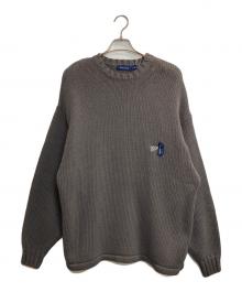NAUTICA（ノーティカ）の古着「ローゲージニット」｜グレー