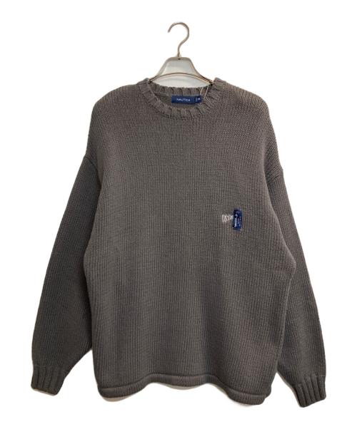 NAUTICA（ノーティカ）NAUTICA (ノーティカ) ローゲージニット グレー サイズ:XXLの古着・服飾アイテム