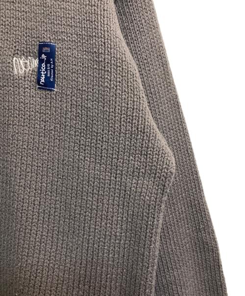 NAUTICA（ノーティカ）NAUTICA (ノーティカ) ローゲージニット グレー サイズ:XXLの古着・服飾アイテム