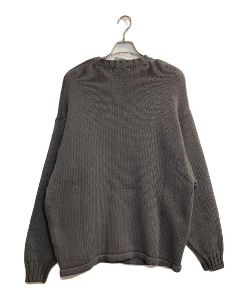 NAUTICA（ノーティカ）NAUTICA (ノーティカ) ローゲージニット グレー サイズ:XXLの古着・服飾アイテム