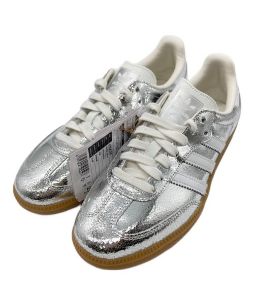 adidas（アディダス）adidas (アディダス) SAMBA OG / サンバ メタリック シルバー サイズ:23.5の古着・服飾アイテム