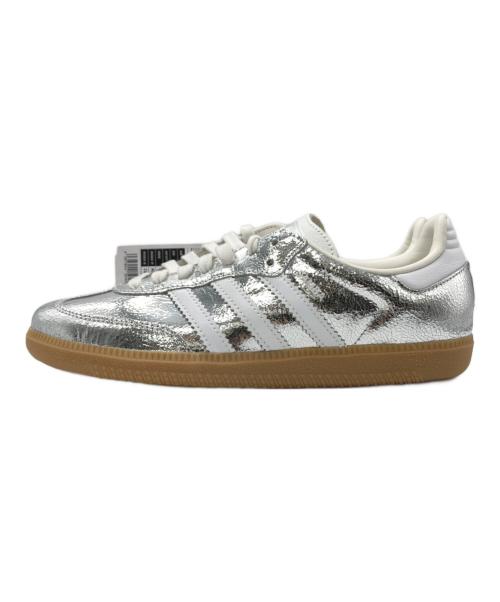 adidas（アディダス）adidas (アディダス) SAMBA OG / サンバ メタリック シルバー サイズ:23.5の古着・服飾アイテム