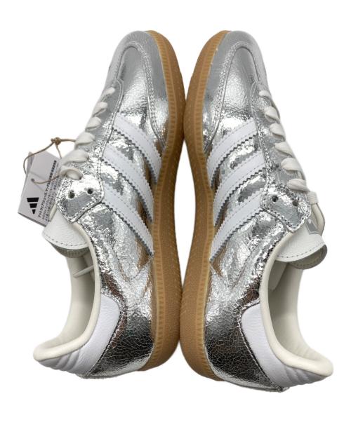adidas（アディダス）adidas (アディダス) SAMBA OG / サンバ メタリック シルバー サイズ:23.5の古着・服飾アイテム