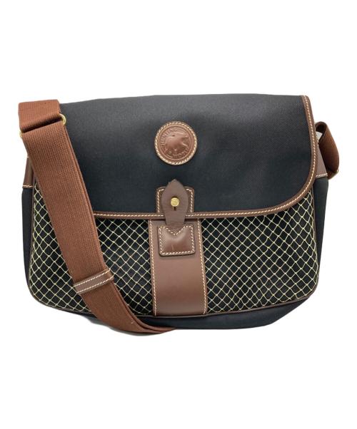 HUNTING WORLD（ハンティングワールド）HUNTING WORLD (ハンティングワールド) サファリトゥデイキャリーオール / ショルダーバッグ ブラックの古着・服飾アイテム