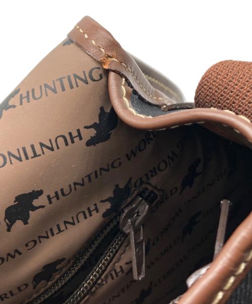 HUNTING WORLD（ハンティングワールド）HUNTING WORLD (ハンティングワールド) サファリトゥデイキャリーオール / ショルダーバッグ ブラックの古着・服飾アイテム
