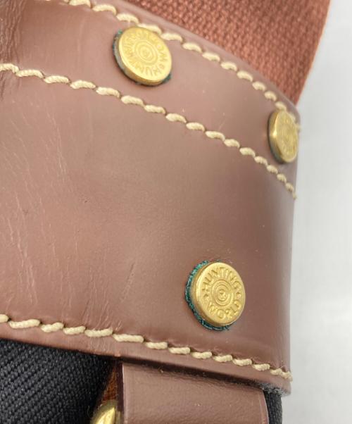 HUNTING WORLD（ハンティングワールド）HUNTING WORLD (ハンティングワールド) サファリトゥデイキャリーオール / ショルダーバッグ ブラックの古着・服飾アイテム