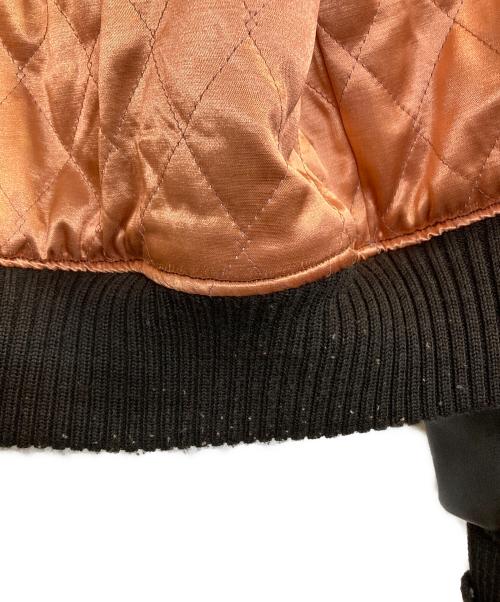 STYLE EYES（スタイルアイズ）STYLE EYES (スタイルアイズ) レザースリーブワッペンスタジャン ブラック サイズ:38の古着・服飾アイテム