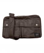 PORTERポーター）の古着「フリースタイルショルダーバッグ」｜ブラウン
