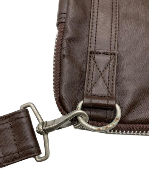 PORTER（ポーター）PORTER (ポーター) フリースタイルショルダーバッグ ブラウンの古着・服飾アイテム