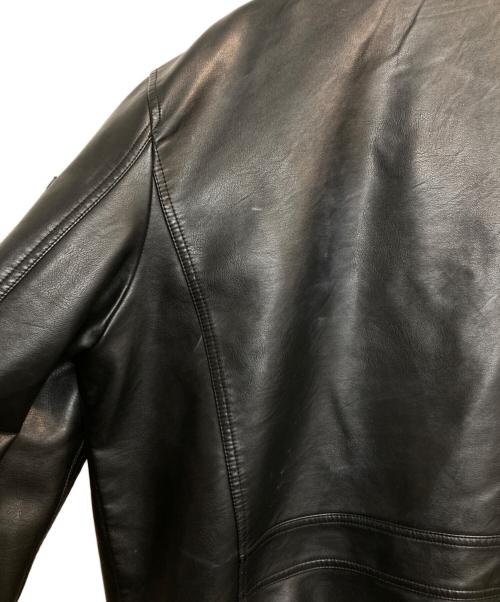 LEVI'S（リーバイス）LEVI'S (リーバイス) MA-1スタイルエコレザージャケット ブラック サイズ:XLの古着・服飾アイテム