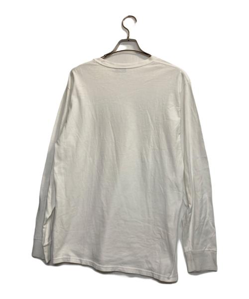 stussy（ステューシー）stussy (ステューシー) ロゴカットソー ホワイト サイズ:Ｍの古着・服飾アイテム