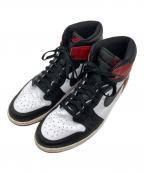 NIKEナイキ）の古着「Air Jordan 1 Retro High OG "Black Toe Reimagined"」｜レッド×ブラック