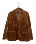 STEVEN ALAN（スティーブンアラン）の古着「8WALE CORD 2B JACKET」｜ブラウン