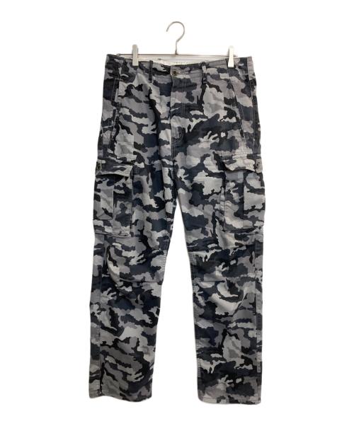 LEVI'S（リーバイス）LEVI'S (リーバイス) カモフラパンツ ブラック×グレー サイズ:W32の古着・服飾アイテム