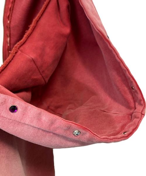 MARK POINT（マークポイント）MARK POINT (マークポイント) GSTONE W ZIP HOODIE レッド サイズ:Ｌの古着・服飾アイテム