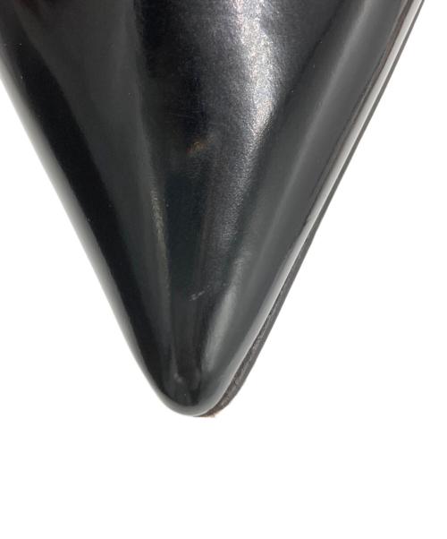 NEBULONIE（ネブローニ）NEBULONIE (ネブローニ) ポインテッドトゥスリングバックシューズ ブラック サイズ:351/2の古着・服飾アイテム