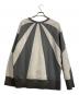 MM6 Maison Margiela (エムエムシックスメゾンマルジェラ) パイル切替デザインオーバーサイズスウェット グレー サイズ:Ｓ：12000円