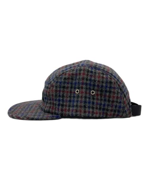SUPREME（シュプリーム）Supreme (シュプリーム) 14FW tweed Camp Cap / ツイードキャンプキャップ ネイビーの古着・服飾アイテム
