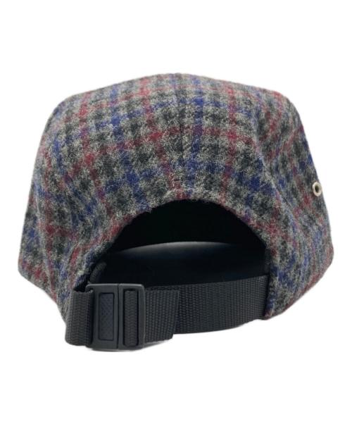SUPREME（シュプリーム）Supreme (シュプリーム) 14FW tweed Camp Cap / ツイードキャンプキャップ ネイビーの古着・服飾アイテム
