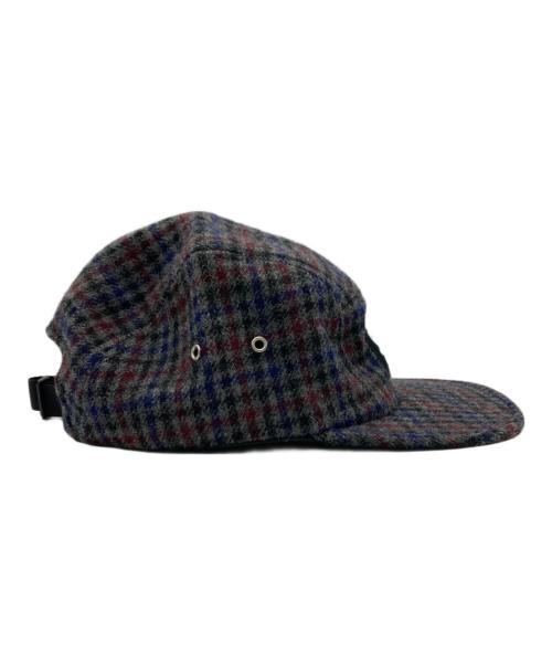 SUPREME（シュプリーム）Supreme (シュプリーム) 14FW tweed Camp Cap / ツイードキャンプキャップ ネイビーの古着・服飾アイテム