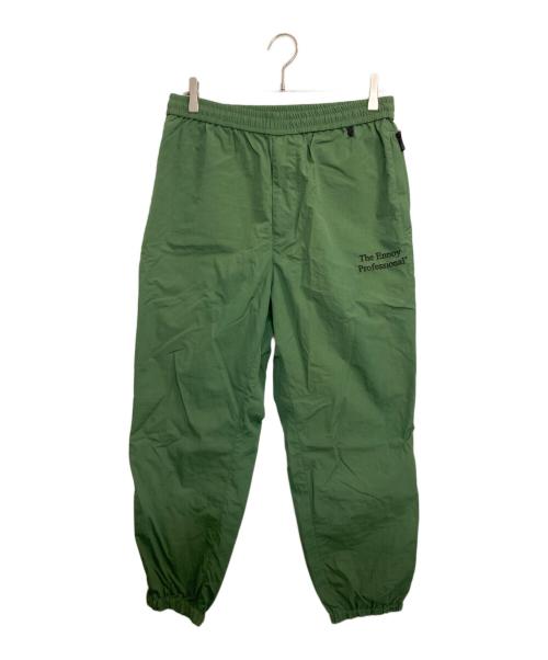 ENNOY（エンノイ）ENNOY (エンノイ) 23SS Nylon Pant / ロゴ刺繍ナイロンパンツ グリーン サイズ:Mの古着・服飾アイテム