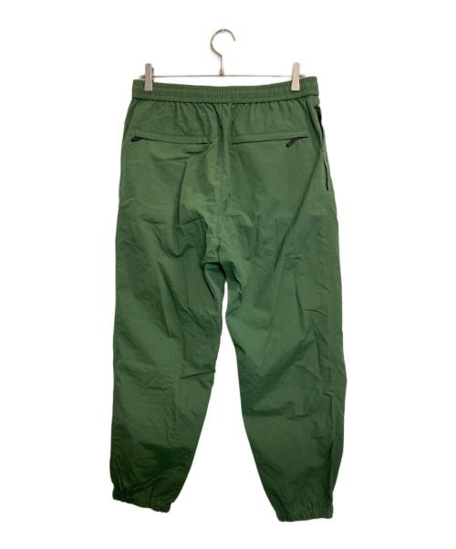 ENNOY（エンノイ）ENNOY (エンノイ) 23SS Nylon Pant / ロゴ刺繍ナイロンパンツ グリーン サイズ:Mの古着・服飾アイテム