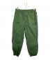 ENNOY（エンノイ）の古着「23SS Nylon Pant / ロゴ刺繍ナイロンパンツ」｜グリーン