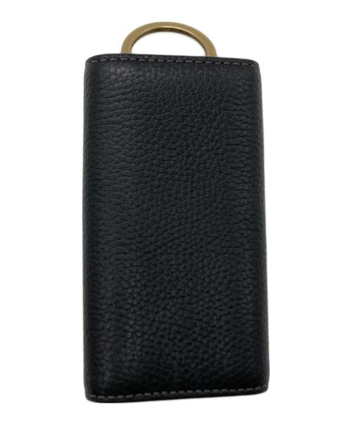 COACH（コーチ）COACH (コーチ) 6連レザーキーケース ブラックの古着・服飾アイテム