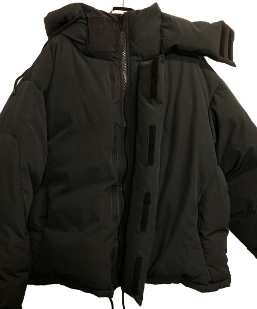 entire studios（エンタイアスタジオ）ENTIRE STUDIOS (エンタイアスタジオ) SOA PUFFEE SOOT ダウンジャケット ブラック サイズ:Lの古着・服飾アイテム