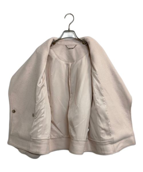 CELFORD（セルフォード）CELFORD (セルフォード) メルトンショートコート ピンク サイズ:Fの古着・服飾アイテム