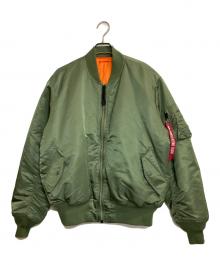 ALPHA（アルファ）の古着「MA-1 CORE SPEC / コアスペックフライトジャケット」｜カーキ