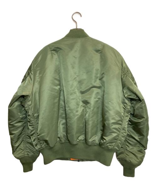 ALPHA（アルファ）ALPHA (アルファ) MA-1 CORE SPEC / コアスペックフライトジャケット カーキ サイズ:XLの古着・服飾アイテム