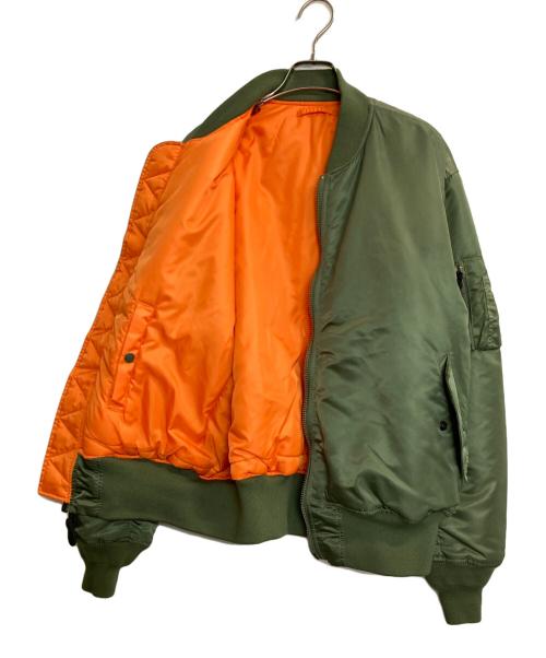 ALPHA（アルファ）ALPHA (アルファ) MA-1 CORE SPEC / コアスペックフライトジャケット カーキ サイズ:XLの古着・服飾アイテム