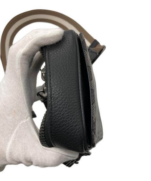 COACH（コーチ）COACH (コーチ) シグネチャージャガードスタントン クロスボディバッグ ブラックの古着・服飾アイテム