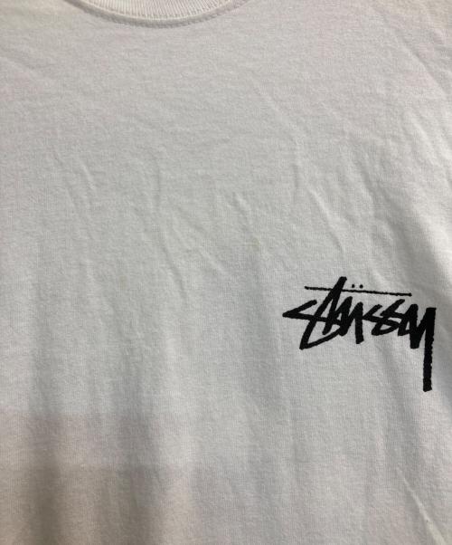 stussy（ステューシー）stussy (ステューシー) Tシャツ ホワイト サイズ:Lの古着・服飾アイテム