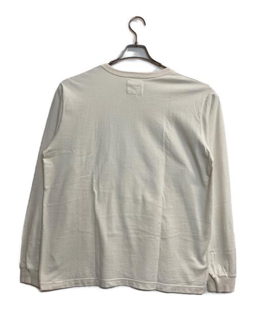 FULLCOUNT（フルカウント）FULLCOUNT (フルカウント) 長袖Tシャツ ホワイト サイズ:42の古着・服飾アイテム