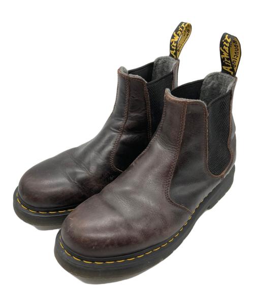 Dr.Martens（ドクターマーチン）Dr.Martens (ドクターマーチン) チェルシーブーツ ブラウン サイズ:UK9の古着・服飾アイテム