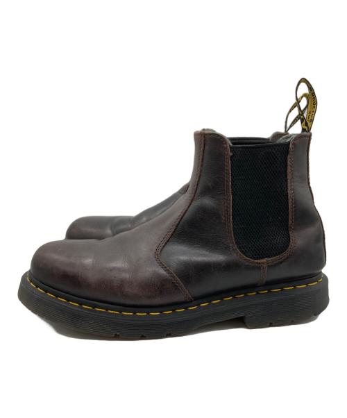 Dr.Martens（ドクターマーチン）Dr.Martens (ドクターマーチン) チェルシーブーツ ブラウン サイズ:UK9の古着・服飾アイテム