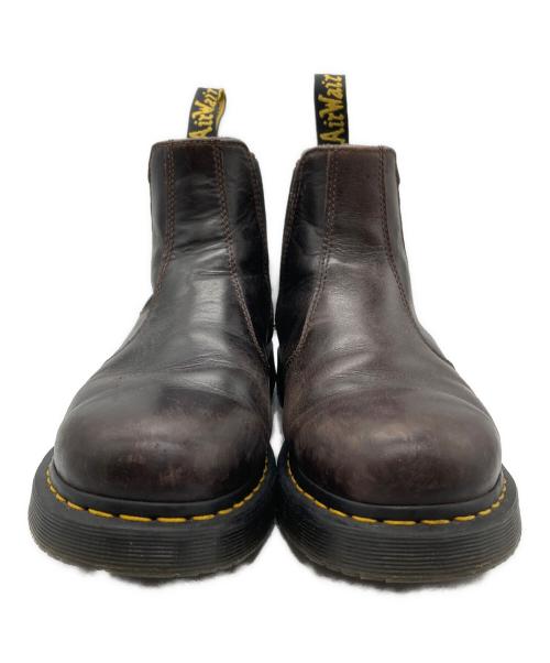 Dr.Martens（ドクターマーチン）Dr.Martens (ドクターマーチン) チェルシーブーツ ブラウン サイズ:UK9の古着・服飾アイテム