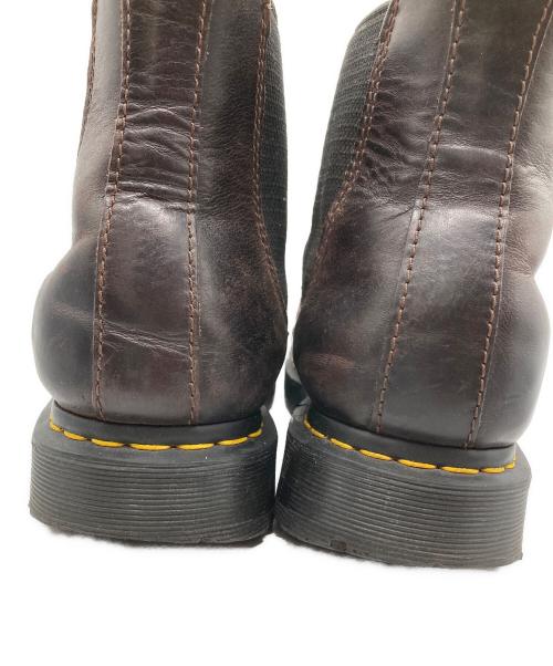 Dr.Martens（ドクターマーチン）Dr.Martens (ドクターマーチン) チェルシーブーツ ブラウン サイズ:UK9の古着・服飾アイテム