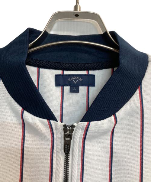 Callaway（キャロウェイ）Callaway (キャロウェイ) スタジャン ホワイト サイズ:ＸＬの古着・服飾アイテム
