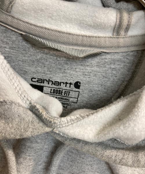 CarHartt（カーハート）CarHartt (カーハート) 裏起毛パーカー グレー サイズ:Sの古着・服飾アイテム