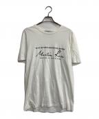 MARTINE ROSEマーティン・ローズ）の古着「ロゴTシャツ」｜ホワイト