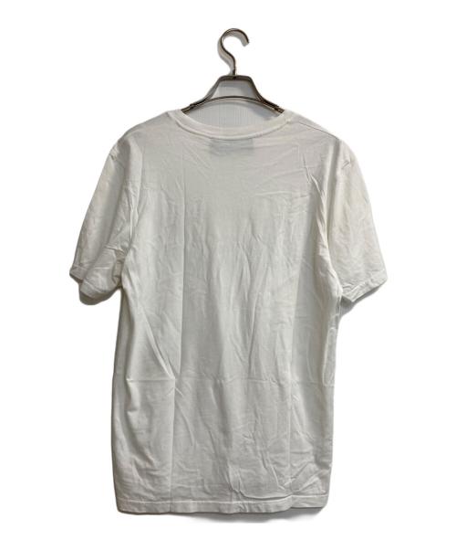 MARTINE ROSE（マーティン・ローズ）MARTINE ROSE (マーティン・ローズ) ロゴTシャツ ホワイト サイズ:Ｌの古着・服飾アイテム