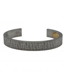 DIESEL（ディーゼル）の古着「バングル」｜シルバー