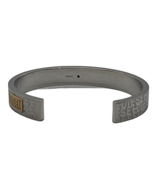 DIESEL（ディーゼル）DIESEL (ディーゼル) バングル シルバーの古着・服飾アイテム