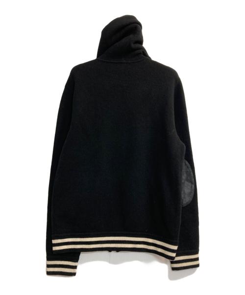 COACH（コーチ）COACH (コーチ) ウールジップパーカー ブラック サイズ:Sの古着・服飾アイテム